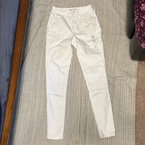 SO Women's White Skinny Jeans